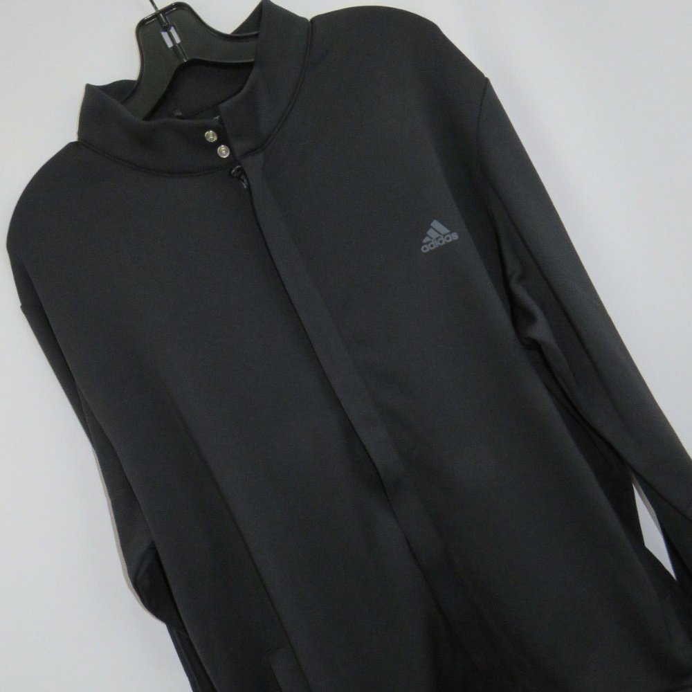 Men's Adidas Black Full Zip Sweatshirt Jacket XL